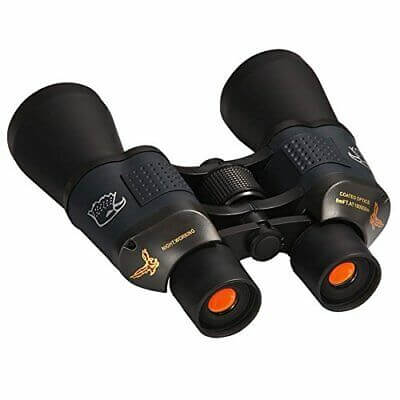 Quick Focus Binoculars 10x50 Waterproof Wide Angle