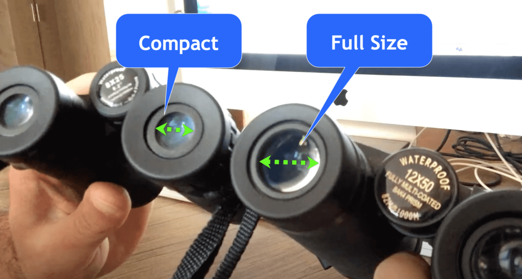 Compact vs Full Size Binoculars Definitive Guide BINOCULARS GUIDES